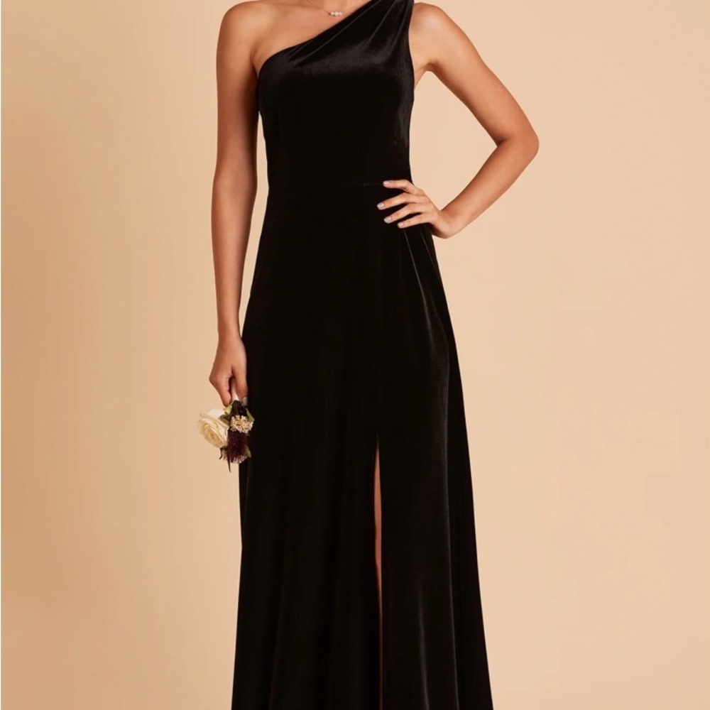 Birdy Grey Kira Velvet Dress - One Shoulder